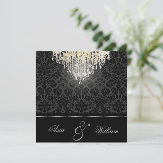 Kristallkronleuchter von Pix Dezines/Staudamm Einladung (Stehend Vorderseite)