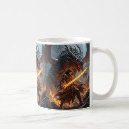 Kristallkugel Dragon Slayer - The Fireborn Hero Kaffeetasse