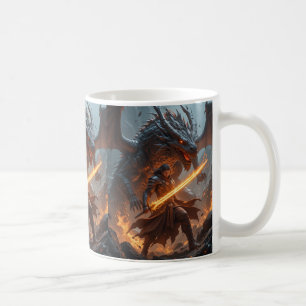 Kristallkugel Dragon Slayer - The Fireborn Hero Kaffeetasse