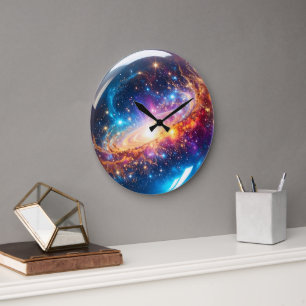 Kristallkugel - Ich sehe ein kosmisches Ereignis i Große Wanduhr
