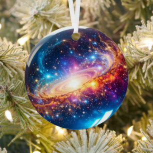 Kristallkugel - Ich sehe ein kosmisches Ereignis i Ornament Aus Metall