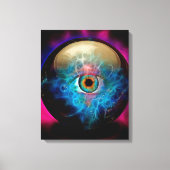 Kristallkugel Leinwanddruck (Vorderseite)