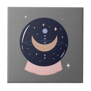 Kristallkugel mystisch fliese