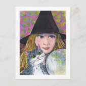 Kristallkugel Postkarte (Vorderseite)