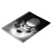 Kristallkugel und Zieruppen Notizblock (Linke Seite)