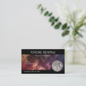 Kristallkugel Visitenkarte (Stehend Vorderseite)