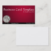 Kristallkugel Visitenkarte (Vorne/Hinten)