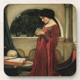 Kristallkugel von John William Waterhouse Untersetzer