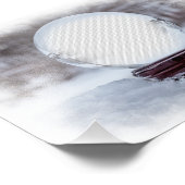 Kristallkugel Vorlage Fotodruck (Ecke)