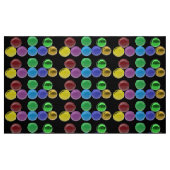 Kristallkugeln Stoff (Fat Quarter (45,7 x 55,9 cm))