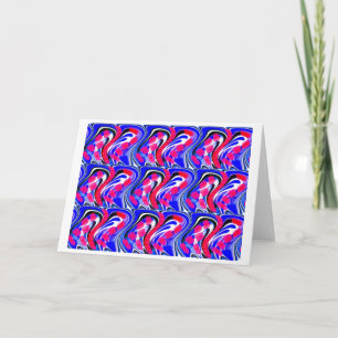 Kristallkunst Feiertagskarte
