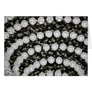 Kristallleuchter-Karte