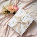 Kristalllische Hochzeit Geschenkpapier<br><div class="desc">Feiern Sie ihren Hochzeitstag mit meinem raffinierten Packpapier! Ideal, um Liebe und Zuneigung auszudrücken, fügt es dem glücklichen Paar eine herzliche Touch hinzu. Nehmen Sie an der Romantik teil und packen Sie ihr Geschenk mit echter Stimmung. Machen Sie Ihre Geste freundlich und großzügig, und schaffen Sie eine wunderschön gestaltete Präsentation,...</div>