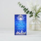 KristallLotus Visitenkarte (Stehend Vorderseite)