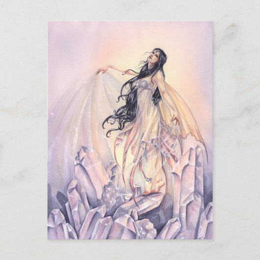 Kristallmagie Postkarte (Vorderseite)