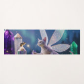 Kristallmäuse und Katzengarten Yogamatte (Vorderseite (Horizontal))