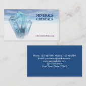 Kristallmineral-Geschäftstherapie Visitenkarte (Vorne/Hinten)