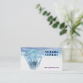 Kristallmineral-Geschäftstherapie Visitenkarte (Stehend Vorderseite)