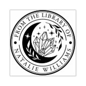 Kristallmond aus der Bibliothek Gummistempel (Prägung)