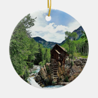 Kristallmühle Colorado Keramik Ornament