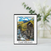 Kristallmühle Postkarte (Stehend Vorderseite)