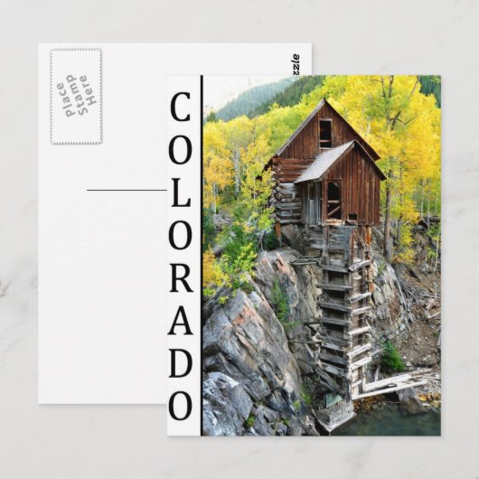 Kristallmühle Postkarte (Vorne/Hinten)