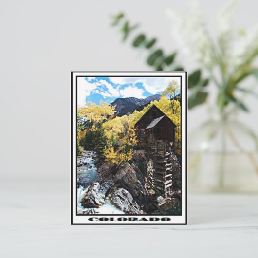 Kristallmühle Postkarte (Stehend Vorderseite)