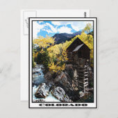 Kristallmühle Postkarte (Vorne/Hinten)