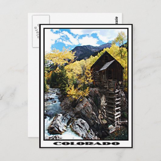 Kristallmühle Postkarte (Vorne/Hinten)