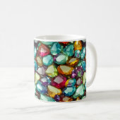 Kristallmuster Kaffeetasse (VorderseiteRechts)