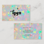 Kristalloper-Hintergrund Visitenkarte (Vorne/Hinten)