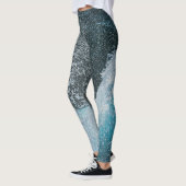 Kristallozewellen Leggings (Links)