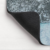 Kristallozewellen Mousepad (Ecke)