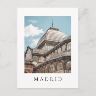 Kristallpalast im Retiro, Madrid Postkarte