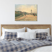 Kristallpalast, Obernorwood (Öl auf Leinwand) Leinwanddruck (Insitu (Schlafzimmer))