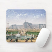 Kristallpalast, Sydenham, c.1862 (Farbelitho) Mousepad (Mit Mouse)