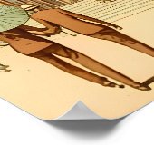 Kristallpalast Weltmesse, künstlerisches Kunstpost Poster (Ecke)