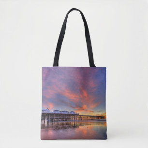 Kristallpier-Sonnenuntergang Tasche