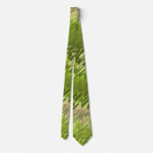Kristallprismus-Streifengrün zweiseitig Krawatte (Rückseite)