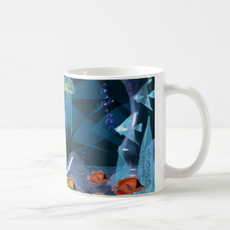 Kristallquallenfloss durch Valxart Kaffeetasse