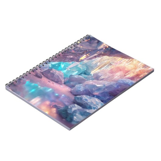 Kristallquarzhöhle Notizblock (Linke Seite)