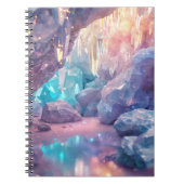 Kristallquarzhöhle Notizblock (Vorderseite)