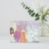 Kristallreich Postkarte (Stehend Vorderseite)
