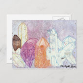 Kristallreich Postkarte (Vorne/Hinten)