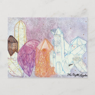 Kristallreich Postkarte