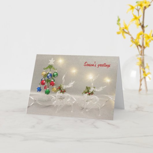 Kristallrinder und Bänder Karte (Gelbe Blume)