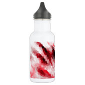 Kristallrosa Polygonstruktur Edelstahlflasche (Links)