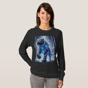 Kristallsäbelschwertgeflecht Tiger T - Shirt Desig