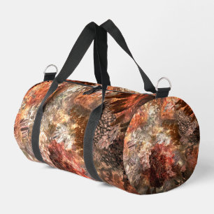 Kristallschichten mit rustikaler Tönung Duffle Bag