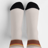 Kristallschiffstreifen Socken (Oben)